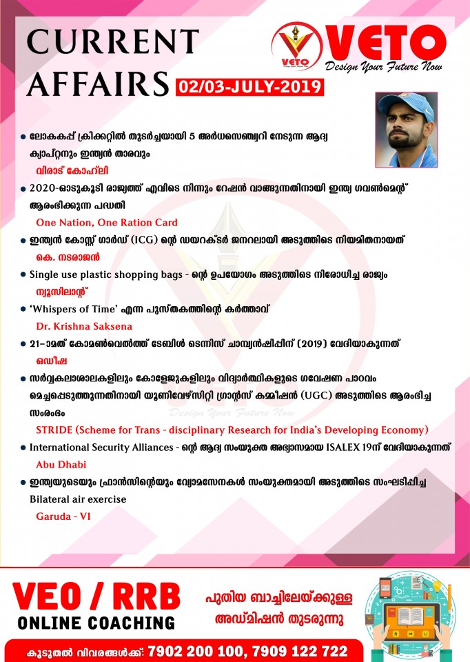 Current Affairs